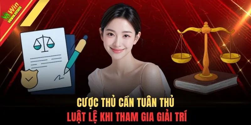 Miễn trừ trách nhiệm V8WIN 3 Cược thủ cần tuân thủ luật lệ khi tham gia giải trí