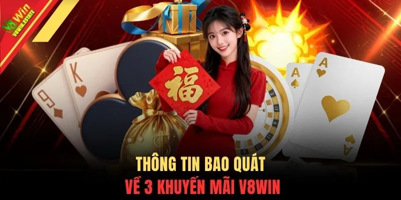 Khuyến Mãi V8WIN 1 Thông tin bao quát về 3 khuyến mãi V8WIN